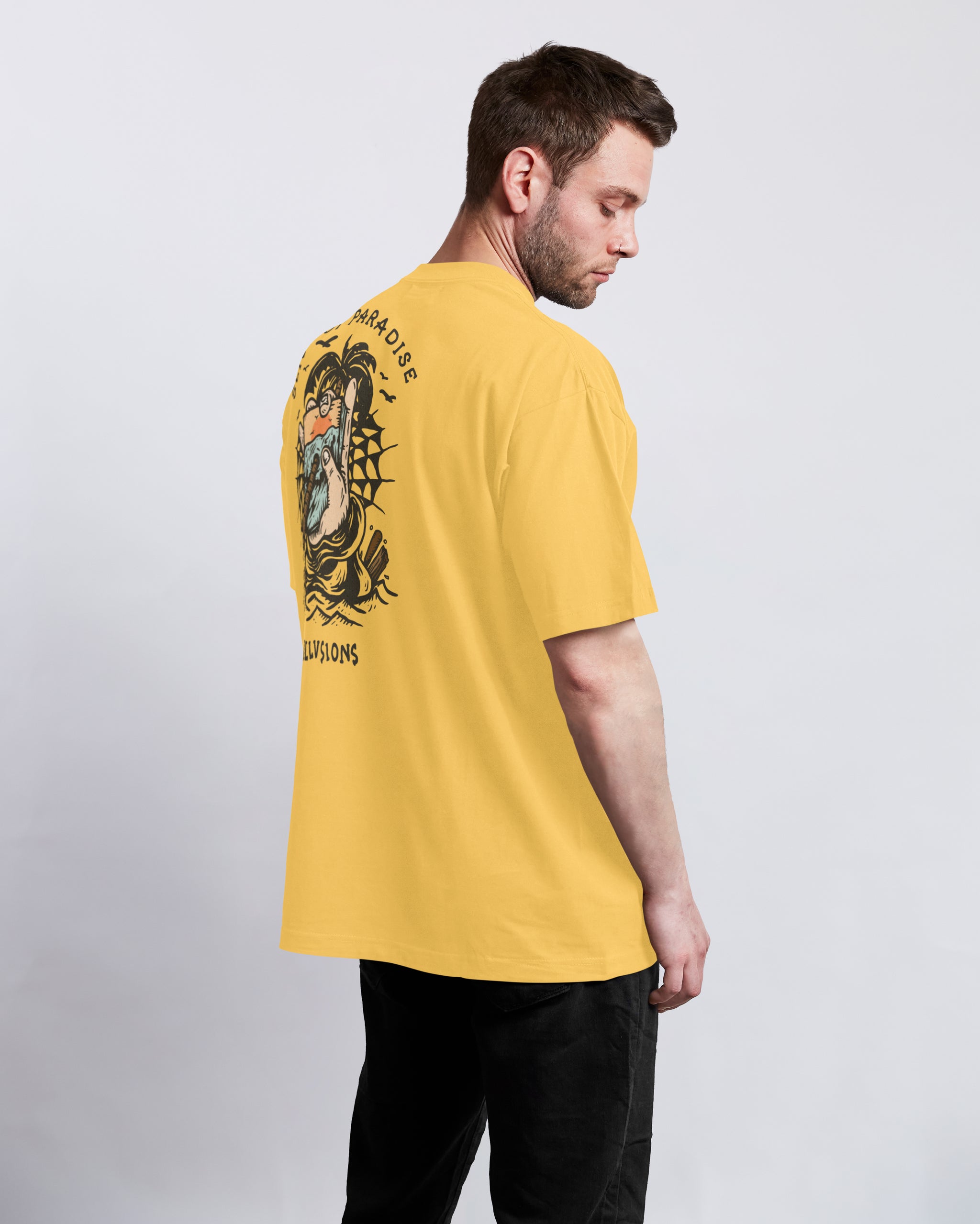 Joe Labero Illusions Tシャツ サイズ14 Slice of Paradise Tee – Illusions Clothing