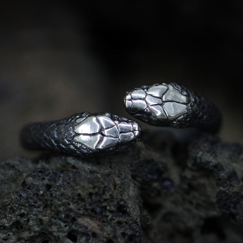 Ouroboros Stainless Steel Ring
